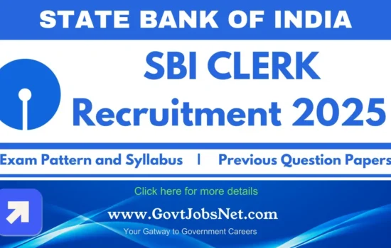 SBI Clerk Junior Associate Recruitment 2024-25