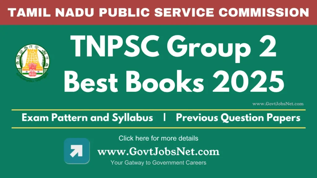 tnpsc-group-2-best-books-2025-study-guide TNPSC Group 2 Best Books 2025 – Subject-wise preparation guide for General Studies, Tamil, English, Aptitude, and Current Affairs