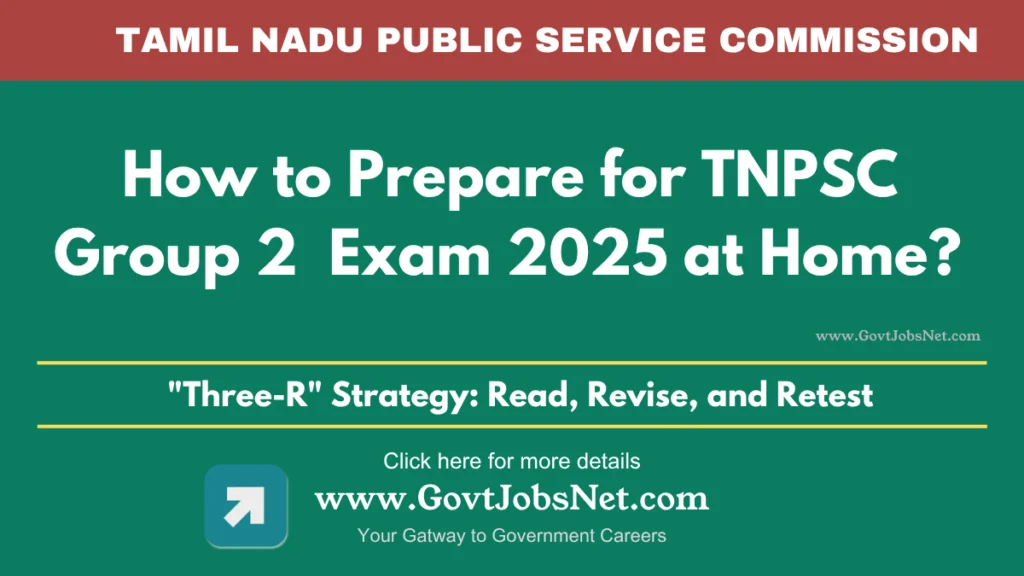tnpsc-group-2-exam-2025-study-at-home How to Prepare for TNPSC Group 2 Exam 2025 at Home